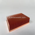 Radiateur de cuivre de pelle 70 * 50 * 15 mm d'énergie électronique